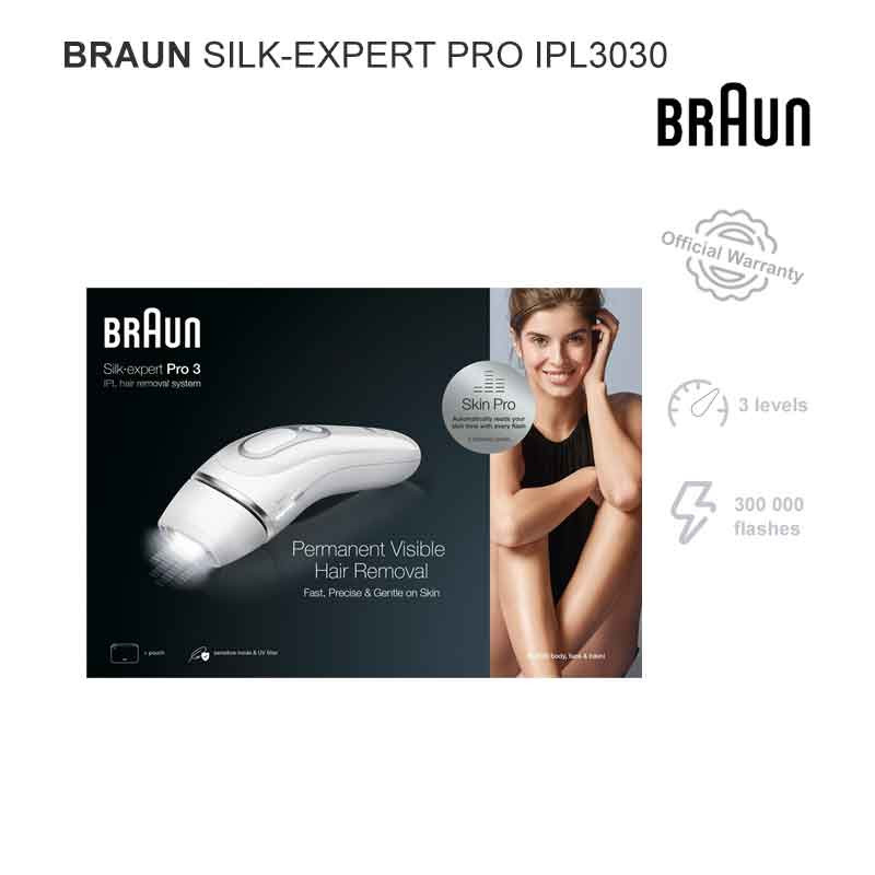 Depiladora de Luz Pulsada Braun Silk-Expert Pro IPL3020