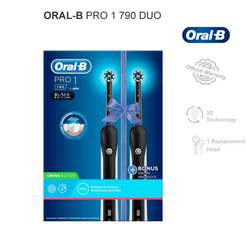 Comprar Oral-B Pro 1 790 Duo Cepillo de dientes eléctrico en Vayava