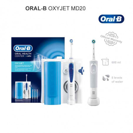 Oral-B Oxyjet MD20 Irrigatore + Spazzolino Oral-B Vitality 100