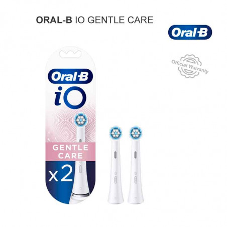 Oral B iO Gentle Care Blanco - Recambio x2